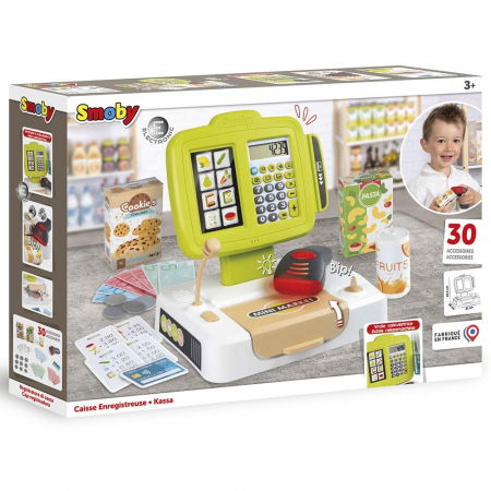 Casa de marcat pentru copii de la 3 ani+,  Small Cash Register Smoby [6]