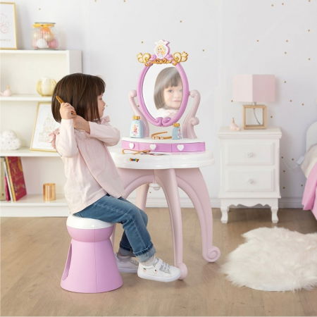 Smoby Masuta de machiaj Disney Princess 2 in 1 cu accesorii [5]