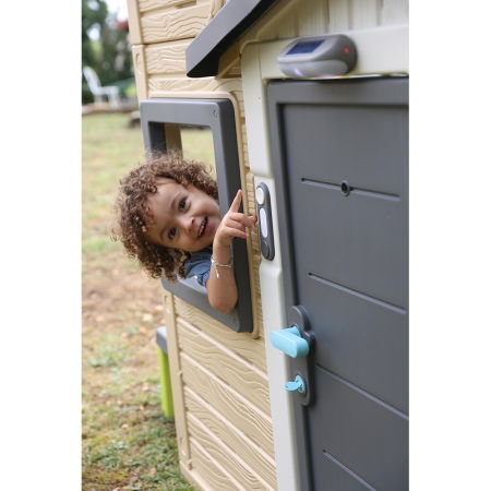 Sonerie electronica pentru casuta copii Smoby Doorbell gri [10]