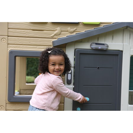 Sonerie electronica pentru casuta copii Smoby Doorbell gri [6]