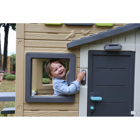 Sonerie electronica pentru casuta copii Smoby Doorbell gri [9]