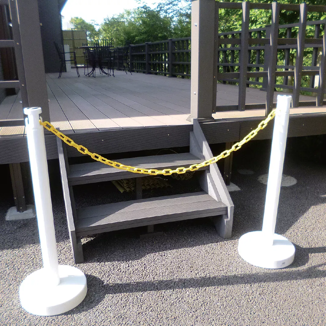 Stâlp Delimitare din Plastic 87cm Trafic și Acces | Carboysafety [1]