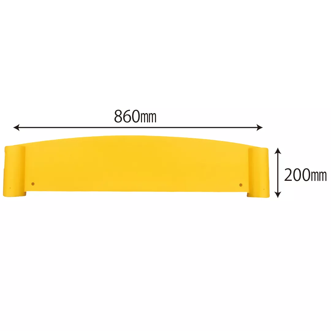 Set stâlpi delimitare și barieră plastic – trafic și parcări [6]