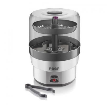 Sterilizator biberoane cu abur fierbinte, capacitate 6 biberoane, oprire automata, Reer VapoMax 36010 [4]