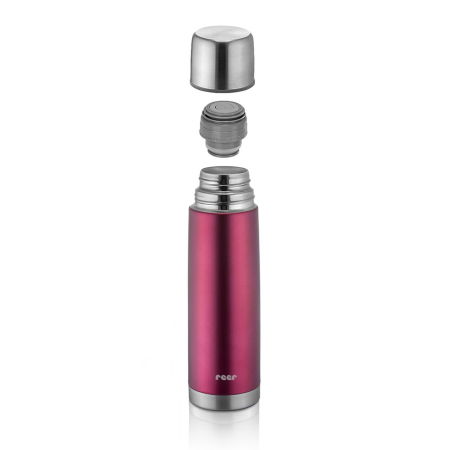 Sticla termos din otel inoxidabil vidat ColourCup, 450 ml, rosu, Reer 90524 [5]