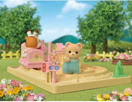 Jucării educative copii - Sylvanian Families-Trenulet