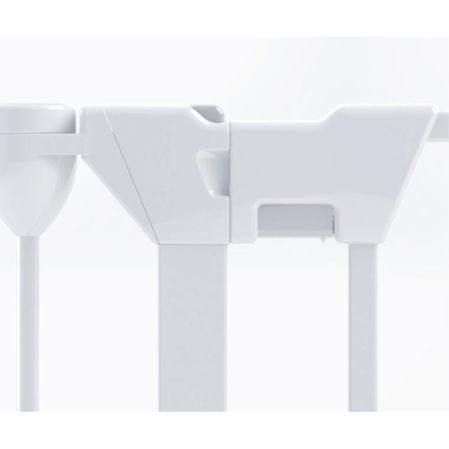 Tarc de siguranta modular cu 3 panouri, metal alb, Noma N94054 [3]