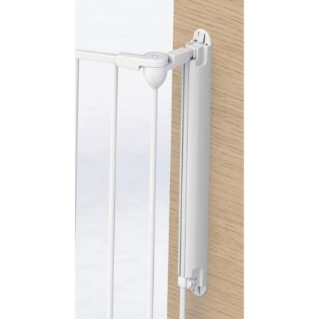 Tarc de siguranta modular cu 3 panouri, metal alb, Noma N94054 [6]