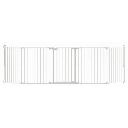 Sisteme De Siguranță Copii - Tarc de siguranta modular cu 5 panouri, metal alb, Noma, N94047