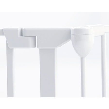 Tarc de siguranta pentru copii modular cu 3 panouri, metal alb, Noma [4]