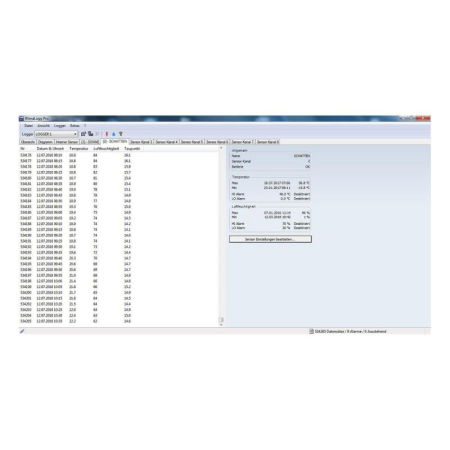 Termo-higrometru profesional cu functie de inregistrare a datelor tip Data Logger, KLIMALOGG PRO TFA 30.3039.IT [4]