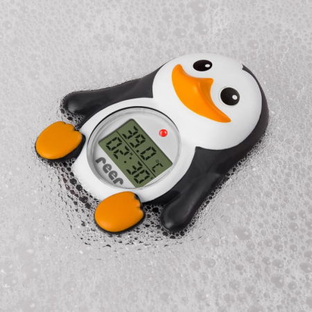 Termometru camera si baie copii cu ceas pinguin Reer [1]