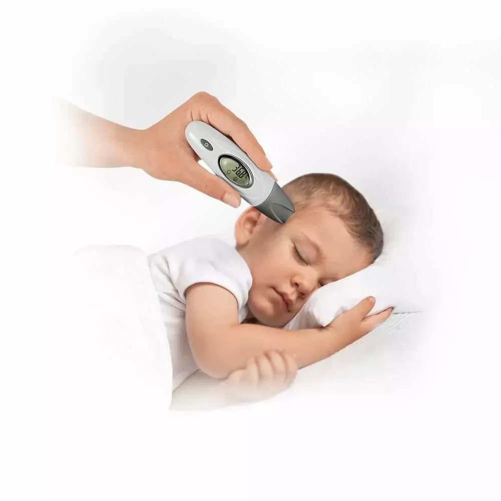 Termometru digital cu infrarosu, pentru tampla si ureche, Reer [2]