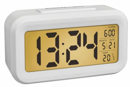 Sanatate/Statii meteo - Termometru si ceas cu senzor de lumina TFA 60.2018.02