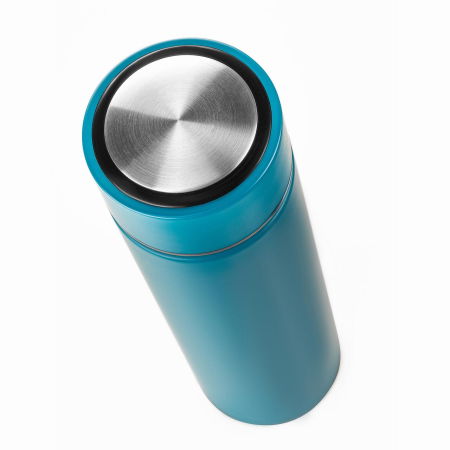 Termos din otel inoxidabil vidat ColourDesign, 450 ml, albastru, Reer 90013 [6]