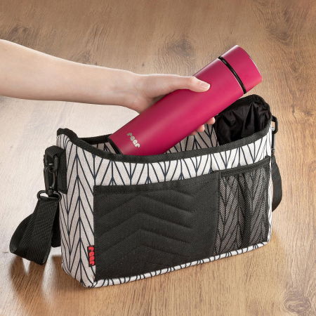 Produse - Termos din otel inoxidabil vidat ColourDesign, 450 ml, rosu, Reer 90014