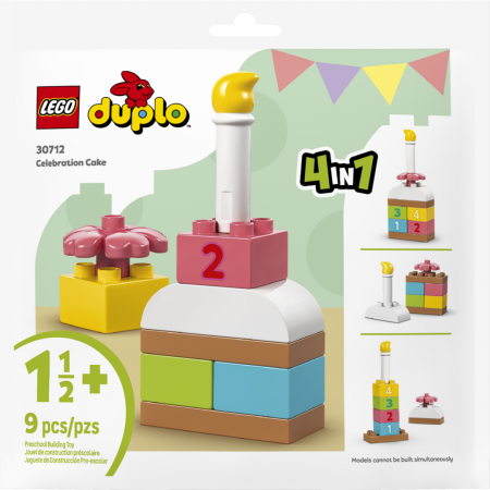 Puzzle - TORT ANIVERSAR  LEGO30712