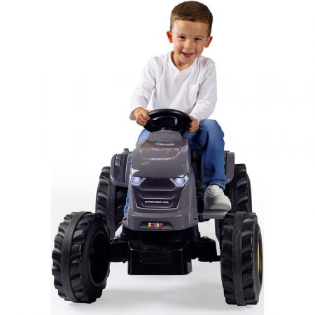 Tractor copii 3 ani+ cu pedale si remorca Smoby Stronger [3]