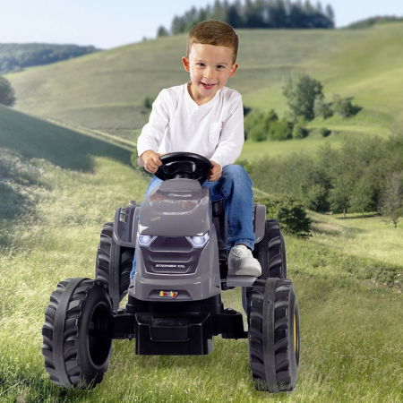 Tractor copii 3 ani+ cu pedale si remorca Smoby Stronger [1]