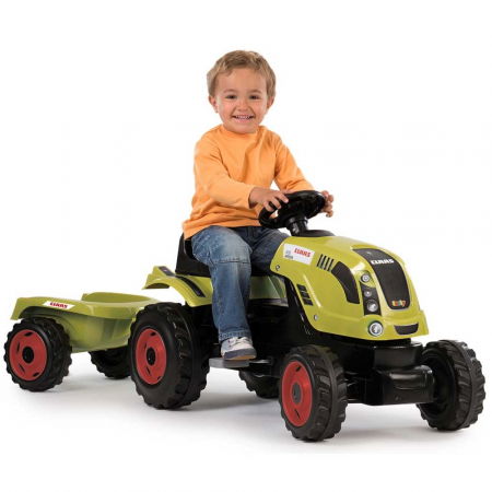 Tractor cu copii 3 ani+ cu pedale si remorca Smoby Farmer [1]