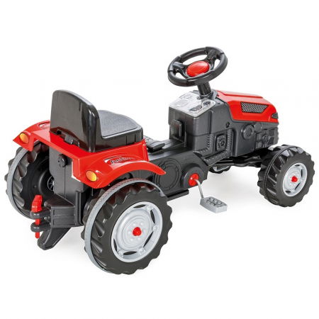 Tractor copii 3 ani+, cu pedale, rosu, Pilsan Active [1]