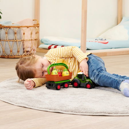 Tractor Simba ABC Freddy Fruit Trailer 30 cm cu lumini, sunete, remorca si figurine [5]