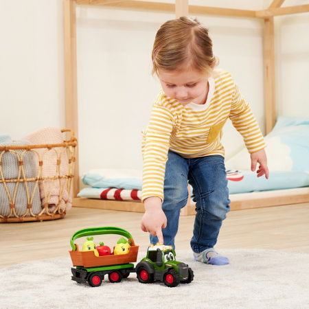 Tractor Simba ABC Freddy Fruit Trailer 30 cm cu lumini, sunete, remorca si figurine [4]