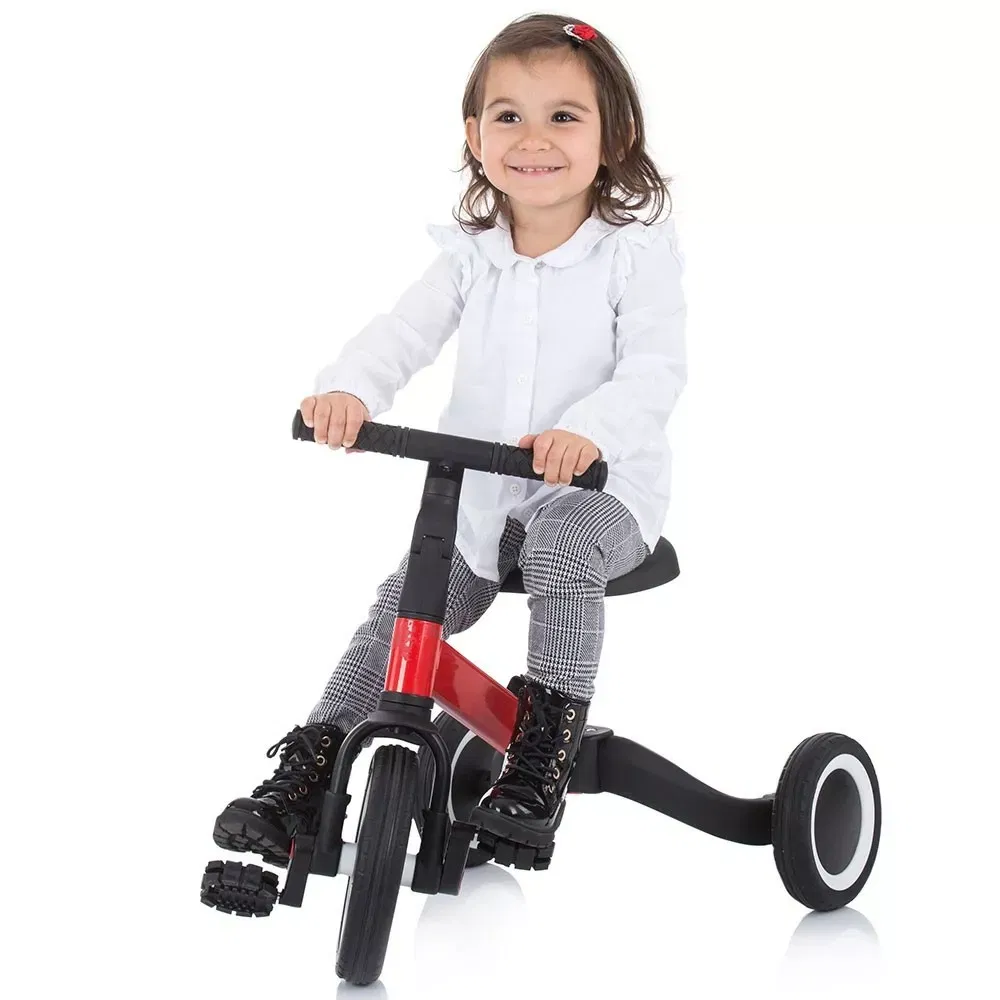 Tricicleta 2 in 1, cu roti de cauciuc, Chipolino Smarty [7]