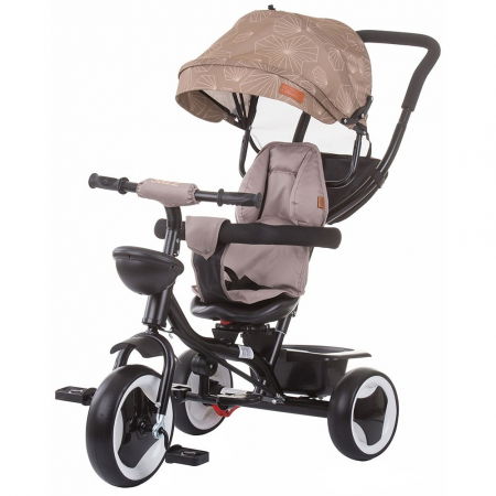 Produse - Tricicleta copii 1.5 ani+, negru-bej, Chipolino Jazz