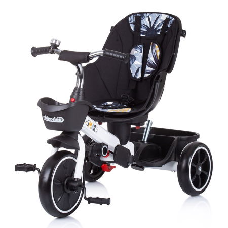 Tricicleta Chipolino Smart cu sezut reversibil black white [2]