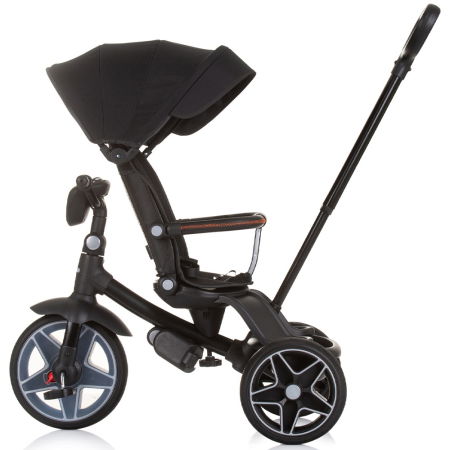 Tricicleta cu copertina si sezut reversibil Chipolino Derby obsidian [4]