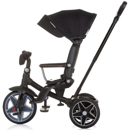 Tricicleta cu copertina si sezut reversibil Chipolino Derby obsidian [2]