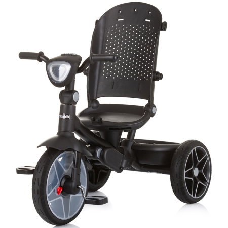 Tricicleta cu copertina si sezut reversibil Chipolino Derby obsidian [7]
