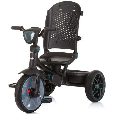 Tricicleta cu copertina si sezut reversibil Chipolino Derby teal [6]