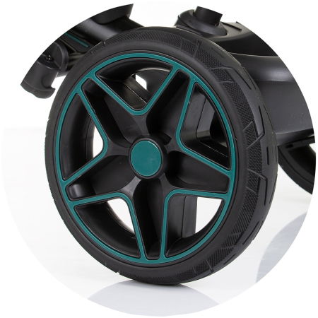 Tricicleta cu copertina si sezut reversibil Chipolino Derby teal [11]