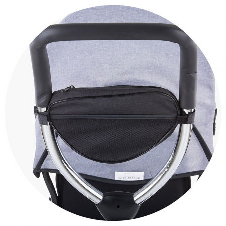 Tricicleta copii cu sezut reversibil, 1an+, negru-albastru, Chipolino Arena [8]