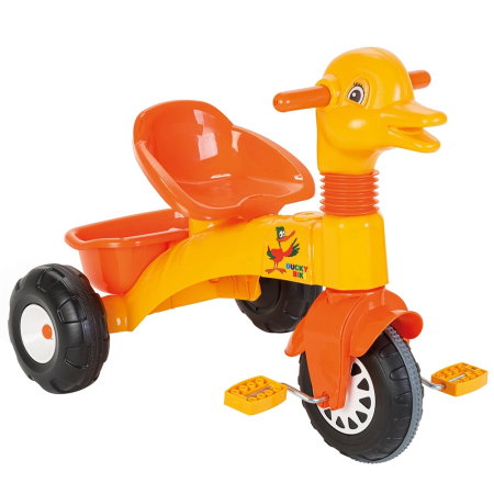 Jocuri și Jucării - Tricicleta Pilsan Duck yellow