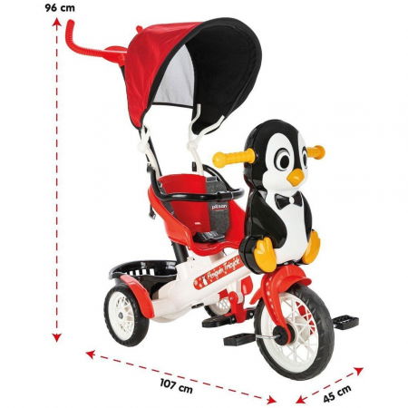 Tricicleta Pilsan Penguin cu maner si copertina [1]
