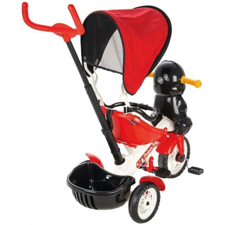 Tricicleta Pilsan Penguin cu maner si copertina [2]