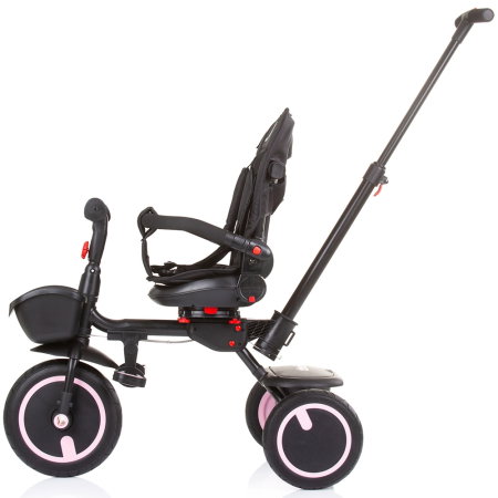Tricicleta pliabila Chipolino Quick Fold cu sezut reversibil rose water [4]