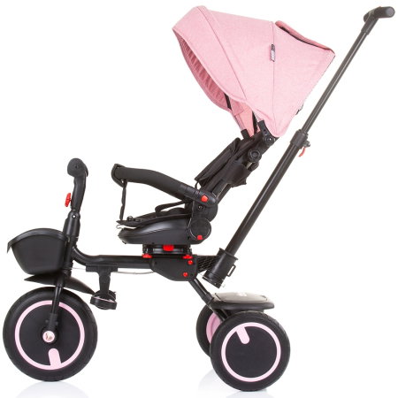 Tricicleta pliabila Chipolino Quick Fold cu sezut reversibil rose water [2]