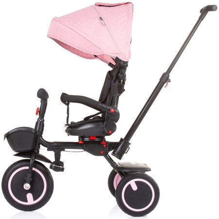 Tricicleta pliabila Chipolino Quick Fold cu sezut reversibil rose water [1]