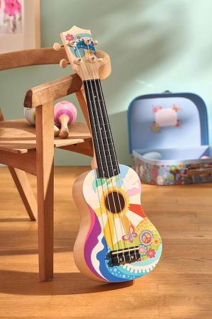 Ukulele Copii Flower Power – primul instrument muzical pentru copii [1]