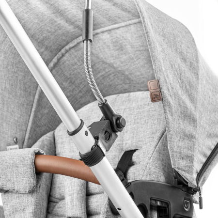 Umbreluta de soare ajustabila cu protectie solara UV 50+, pentru carucior bebelusi, menta, Reer ShineSafe Mint 84173 [2]