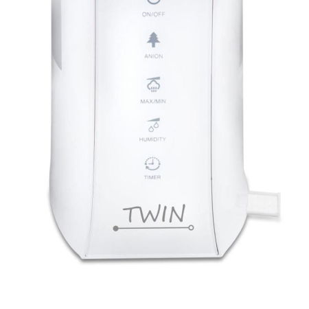 Umidificator cu ionizare si difuzor arome TWIN alb, Airbi BI3222 [4]