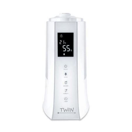 Umidificator cu ionizare si difuzor arome TWIN alb, Airbi BI3222 [1]