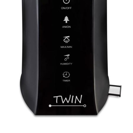 Umidificator cu ionizare si difuzor arome TWIN negru, Airbi BI3221 [4]
