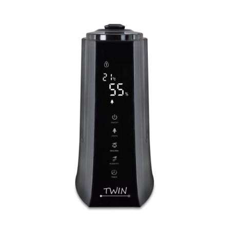 Umidificator cu ionizare si difuzor arome TWIN negru, Airbi BI3221 [1]