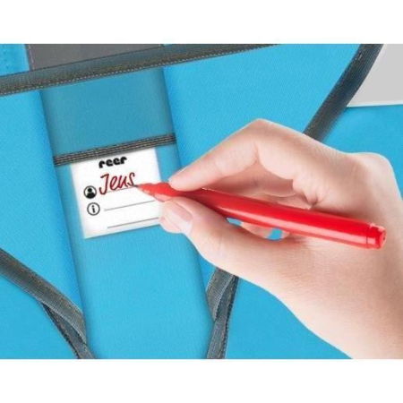 Termometre copii - Vestă de siguranță MyBuddyGuard "Dinozaur" albastru REER 53012