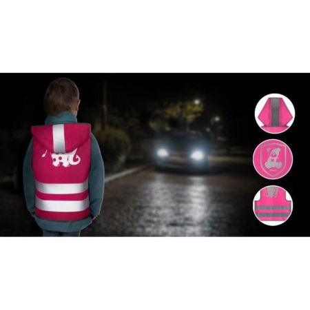 Vestă de siguranță MyBuddyGuard "Elefant" roz REER 53022 [4]